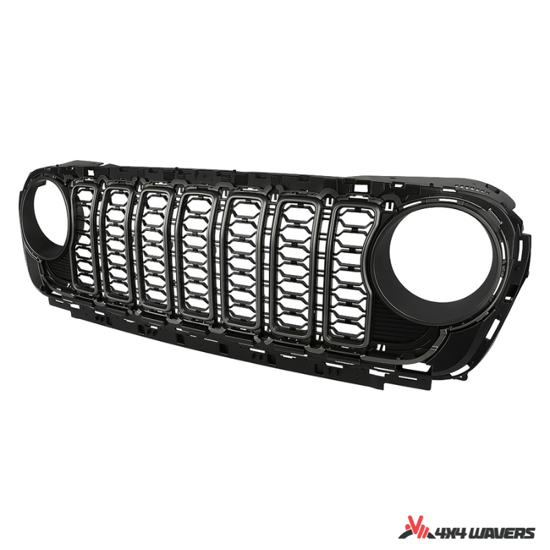 4x4wavers Grille - 2024 New Style Front Grille without Camera Hole - 4X4 WAVERS