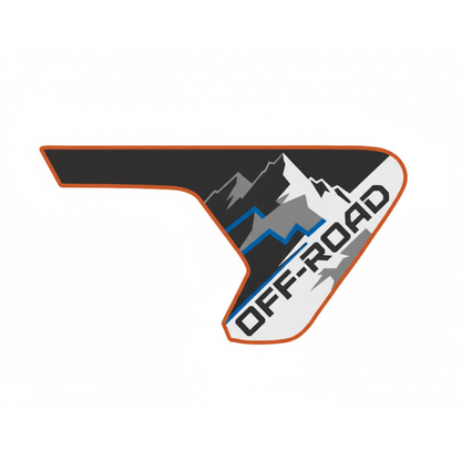 CARCODE Fender Insert Decal/Sticker - OFFroad Graphic Kit - For Jeep Wrangler/Gladiator JL/JLU/JT 2018+ - Premium Vinyl