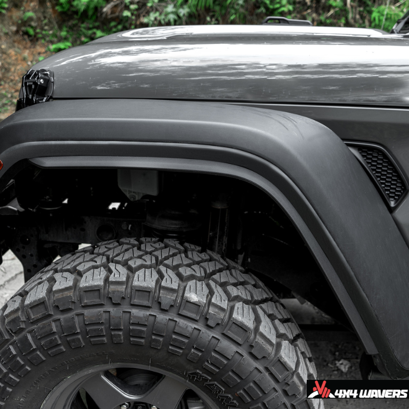 4x4wavers Fender Flares Trim Extension Protector - 4X4 WAVERS