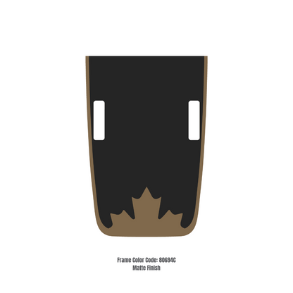 Hood Decal Sticker – CANADA Style Kit – for JL/JLU/JT/4XE Rubicon Hood – Made in Canada - 4X4 WAVERS
