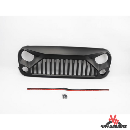 4x4wavers Grille - New Angry Style Front Grille - 4X4 WAVERS