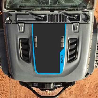 Hood Decal for Jeep Wrangler JL JLU Gladiator JT Rubicon Hood 2018+ Style #12