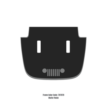 CARCODE Hood Decal/Sticker – for JL/JLU/JT/4XE Sahara Hood – Made in Canada - 4X4 WAVERS