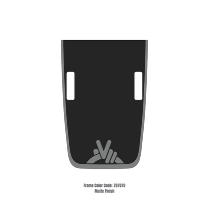 CARCODE Hood Decal/Sticker - Wave Style Kit – for JL/JLU/JT/4XE Rubicon Hood – Made in Canada - 4X4 WAVERS