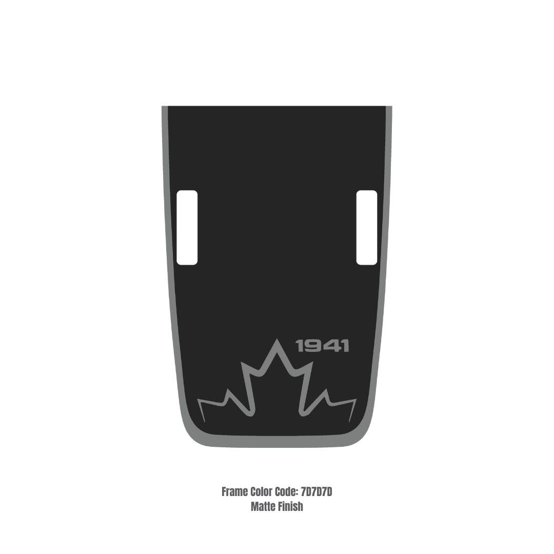 CARCODE Hood Decal Sticker – CANADA 1941 Style Kit – for JL/JLU/JT/4XE Rubicon Hood – Made in Canada - 4X4 WAVERS