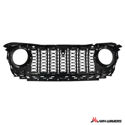 4x4wavers Grille - 2024 New Style Front Grille with Camera Hole - 4X4 WAVERS