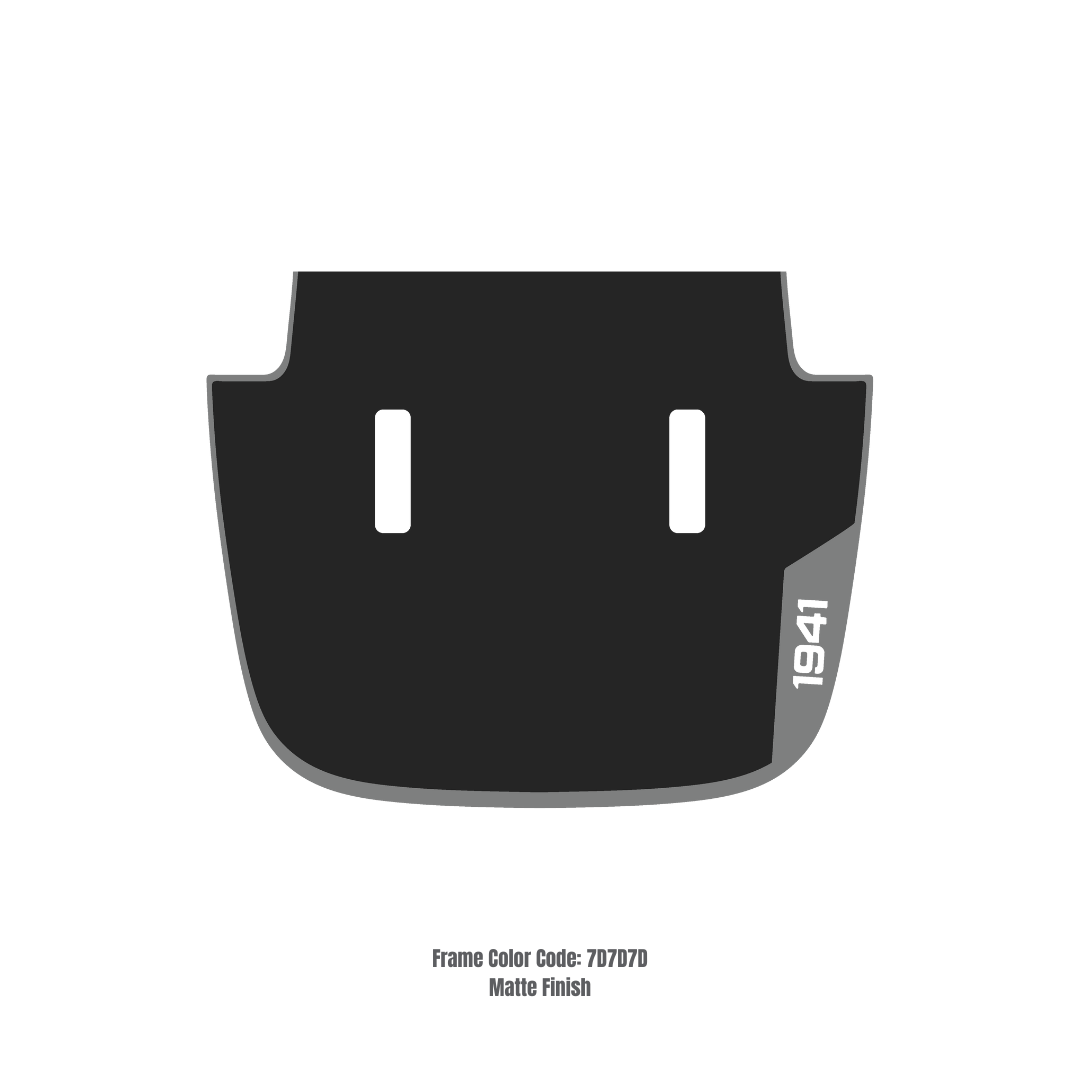 CARCODE Hood Decal/Sticker - 1941 Style Kit – for JL/JLU/JT/4XE Sahara Hood – Made in Canada - 4X4 WAVERS