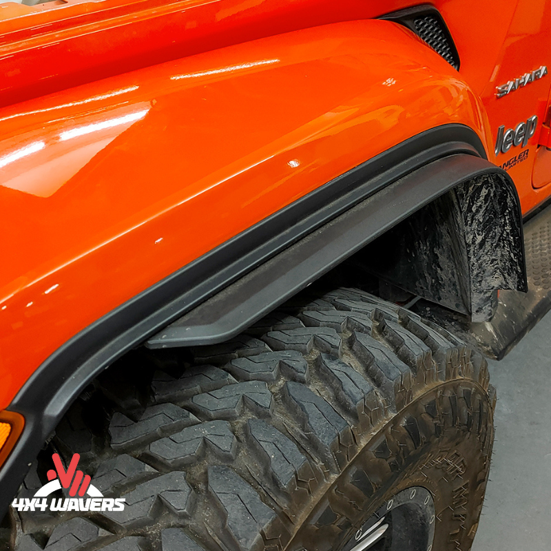 4x4wavers Fender Flares Trim Extension Protector - 4X4 WAVERS