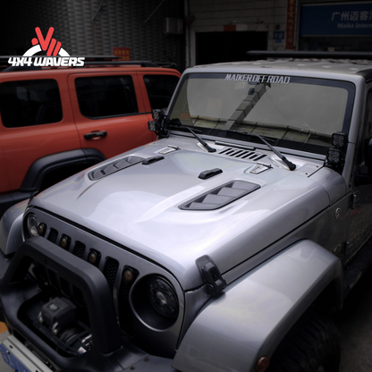 4x4wavers Hood - New JL Style - 4X4 WAVERS