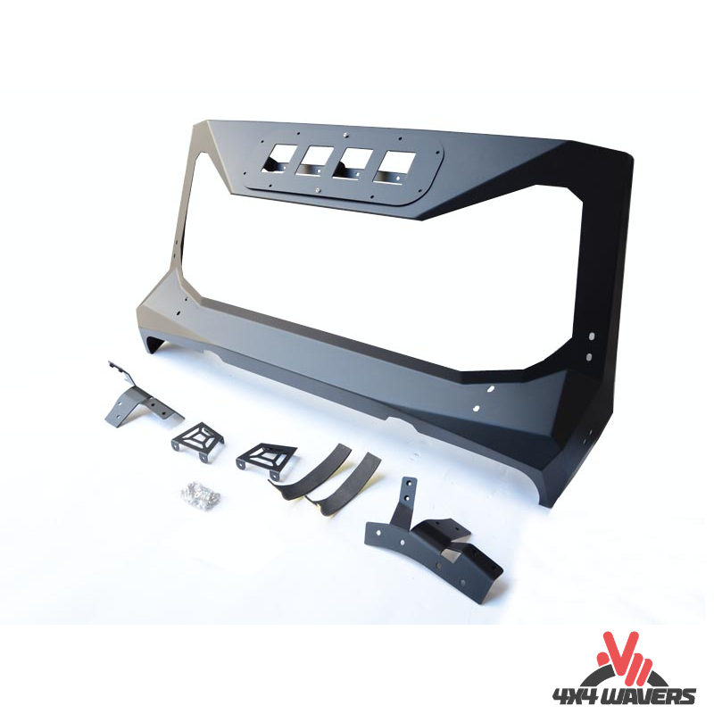 4x4wavers Metal Body Kit Window Frame - Tank Face Style - 4X4 WAVERS