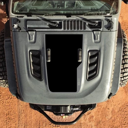 4x4wavers 1941 Decal Sticker Kit for JL Rubicon Hood – Vinyl Car Decals for Jeep Wrangler Models – Made in Canada - 4X4 WAVERS