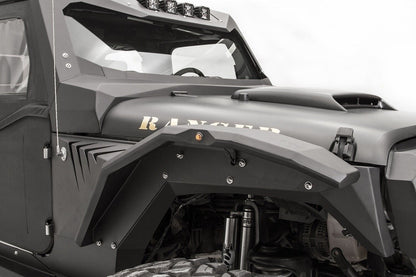 4X4WAVERS Front Metal Armor Fenders Kit - Climber Style - Jeep Wrangler JL/JLU/4XE/Gladiator-JT 2018+