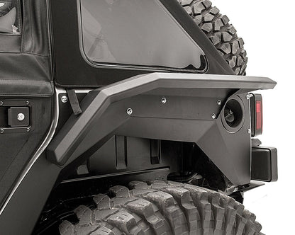 4X4WAVERS Kit d'ailes en métal arrière Armor - Style Climber - Jeep Wrangler JL/JLU/4XE 2018+