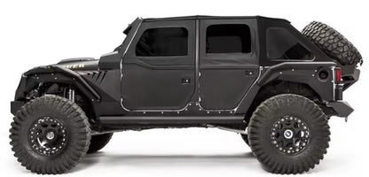 4X4WAVERS Kit d'ailes en métal arrière Armor - Style Climber - Jeep Wrangler JL/JLU/4XE 2018+