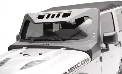 4X4WAVERS Windshield Metal Frame - Vicowl Visor Cowl Armor - Jeep Wrangler JL/JLU/Gladiator-JT 2018+