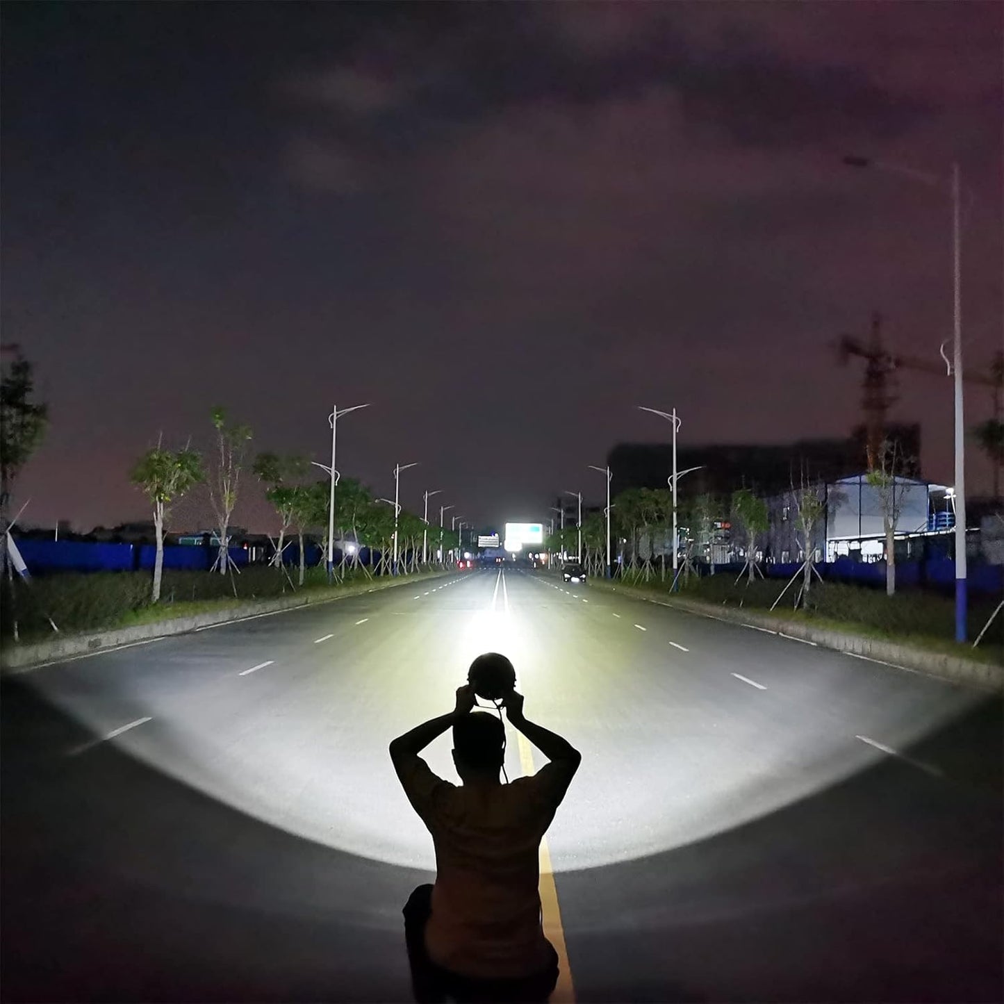 4X4WAVERS 5.5 Inch Round Offroad Lights LED Spot/Work/Driving/Fog Light (White) (Pair)