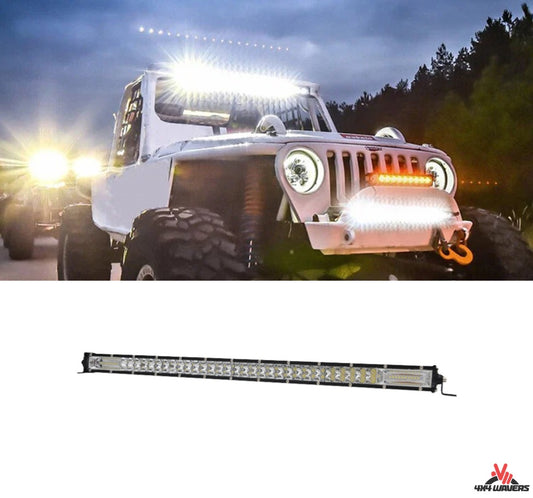 4X4Wavers Barre lumineuse LED mince 50" / faisceau combiné inondation/spot