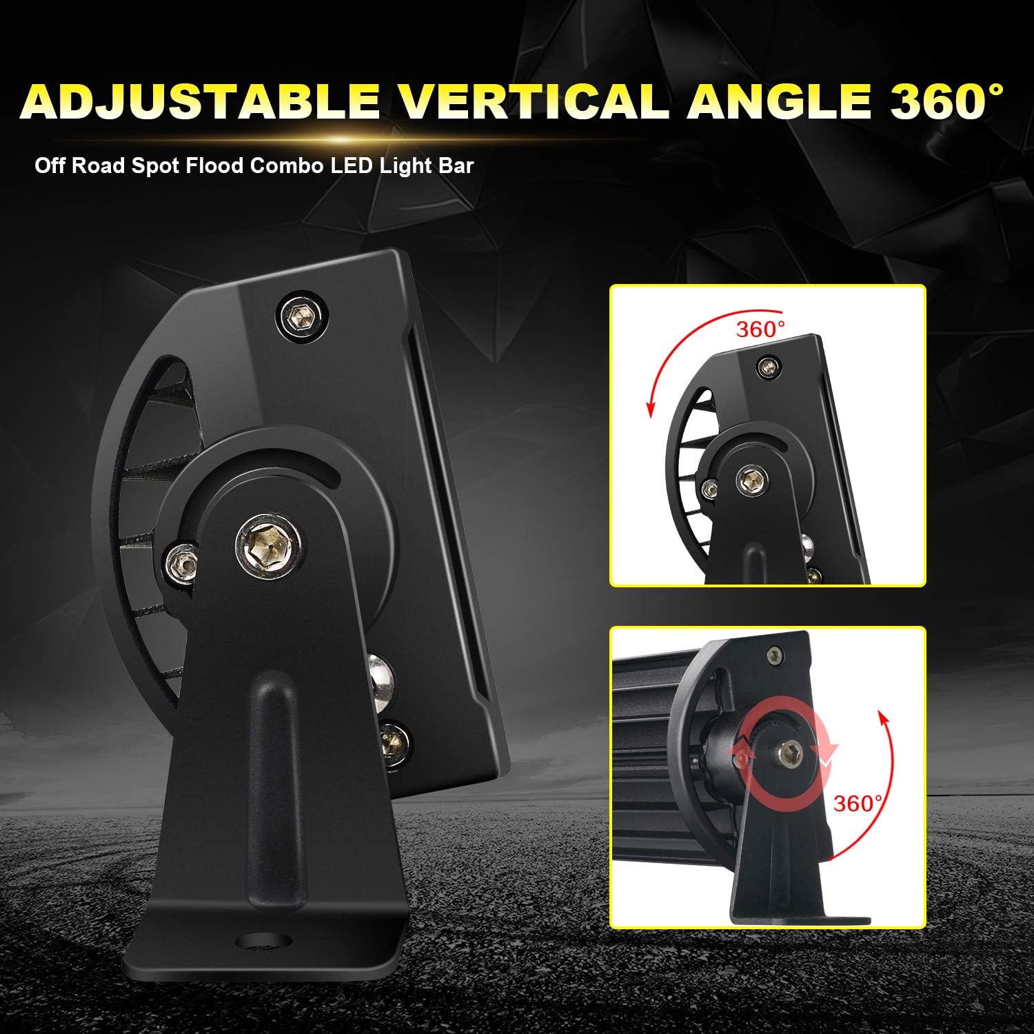 4X4Wavers 50" Light Bar Offroad and Driving Beam - 3030 LED Chip - 4X4 WAVERS