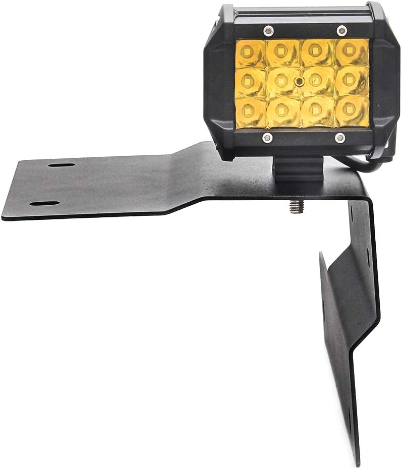 4X4WAVERS A-Pillar Offroad Light Mounting Brackets - Lower Windshield - Jeep Wrangler JL/JLU/Gladiator-JT 2018+