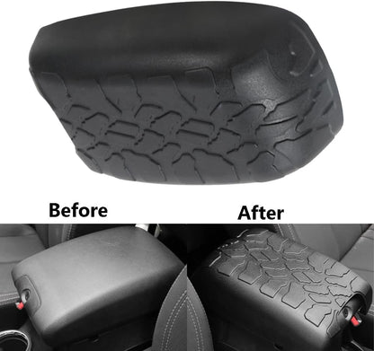 4X4Wavers Center Console Armrest Cover Lid - Jeep Wrangler JK/JKU 2007-2018