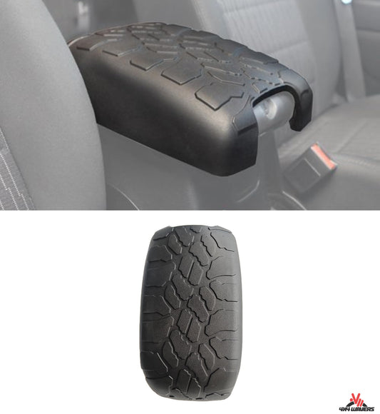 4X4Wavers Center Console Armrest Cover Lid - Jeep Wrangler JK/JKU 2007-2018