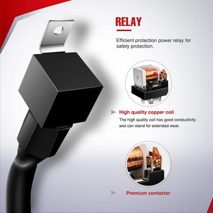 4X4Wavers 14AWG DT Connector Wiring Harness Kit Led Light Bar - 4X4 WAVERS