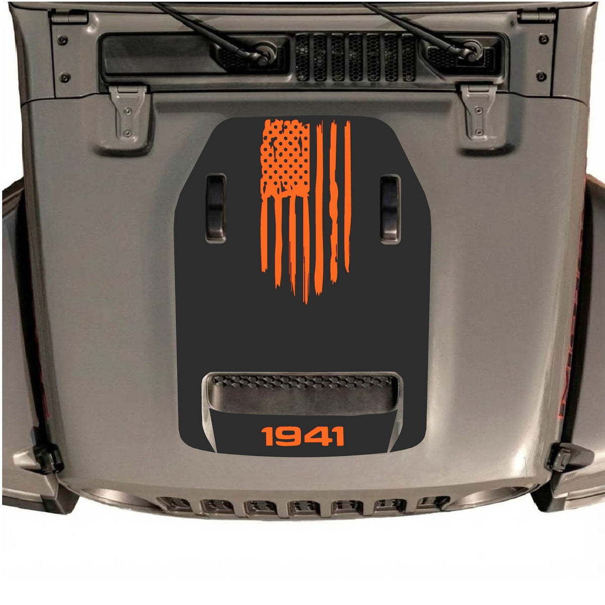 Autocollant de capot CarCode pour Jeep Wrangler JL/JLU Rubicon 392 et JT Gladiator Mojave 2020-2026, design graphique élégant pour véhicule