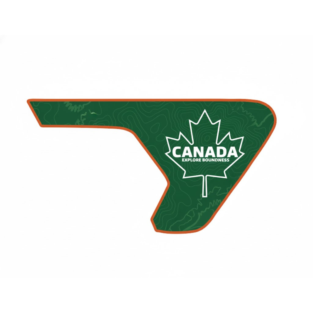 CARCODE Fender Insert Decal/Sticker - Truly Canadian Graphic Kit - For Jeep Wrangler/Gladiator JL/JLU/JT 2018+ - Premium Vinyl