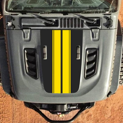 Hood Decal for Jeep Wrangler JL JLU Gladiator JT Rubicon Hood 2018+ Style #49