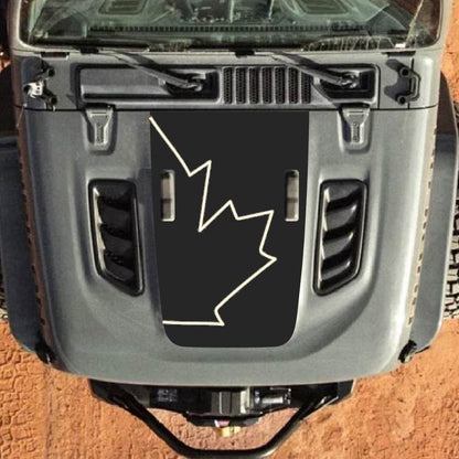 Hood Decal for Jeep Wrangler JL JLU Gladiator JT Rubicon Hood 2018+ Style #35