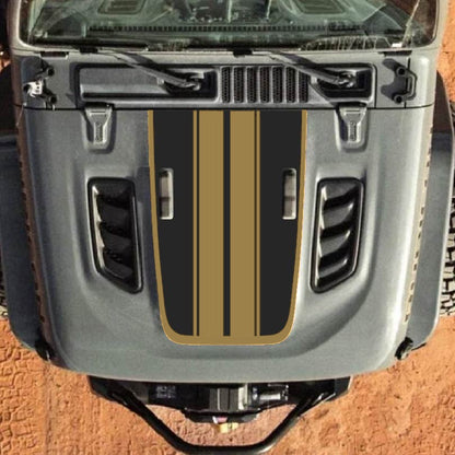 Hood Decal for Jeep Wrangler JL JLU Gladiator JT Rubicon Hood 2018+ Style #60