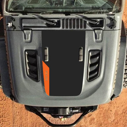 Hood Decal for Jeep Wrangler JL JLU Gladiator JT Rubicon Hood 2018+ Style #68