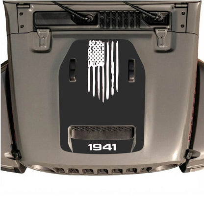 alt
Autocollant de capot CarCode pour Jeep Wrangler JL/JLU Rubicon 392 et JT Gladiator Mojave 2020-2026, design élégant sur le capot du véhicule