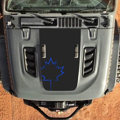 Hood Decal for Jeep Wrangler JL JLU Gladiator JT Rubicon Hood 2018+ Style #36