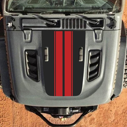 Hood Decal for Jeep Wrangler JL JLU Gladiator JT Rubicon Hood 2018+ Style #49