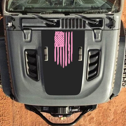 Hood Decal for Jeep Wrangler JL JLU Gladiator JT Rubicon Hood 2018+ Style #28