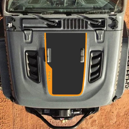 Hood Decal for Jeep Wrangler JL JLU Gladiator JT Rubicon Hood 2018+ Style #70