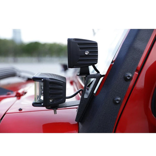 4X4Wavers A-Pillar Dual Deck Mounting Bracket - 4X4 WAVERS