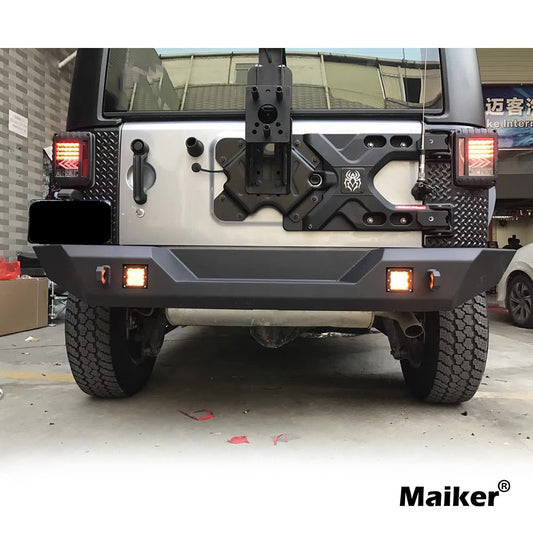 4x4wavers Rear Bumper - Angry Rear Style - 4X4 WAVERS