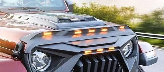 4X4Wavers AMERICAN MODIFIED Front Hood Protector - 4X4 WAVERS