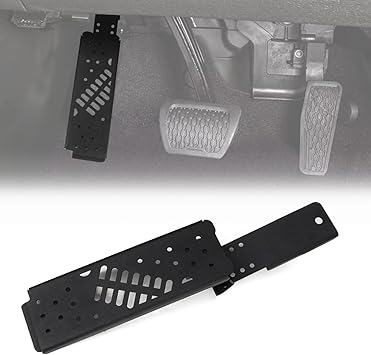 4x4wavers Left Side Foot Rest Pedal (long type) - 4X4 WAVERS