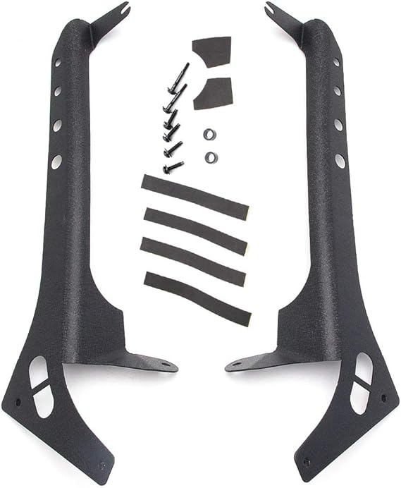 4X4Wavers 52" Light Bar Mounting Brackets (without piller) - 4X4 WAVERS