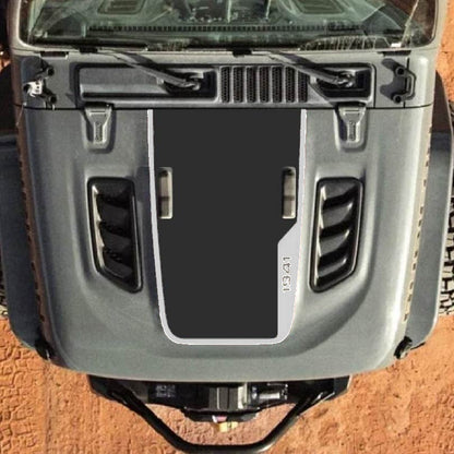 Hood Decal for Jeep Wrangler JL JLU Gladiator JT Rubicon Hood 2018+ Style #72
