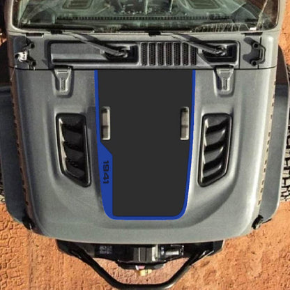 Hood Decal for Jeep Wrangler JL JLU Gladiator JT Rubicon Hood 2018+ Style #37
