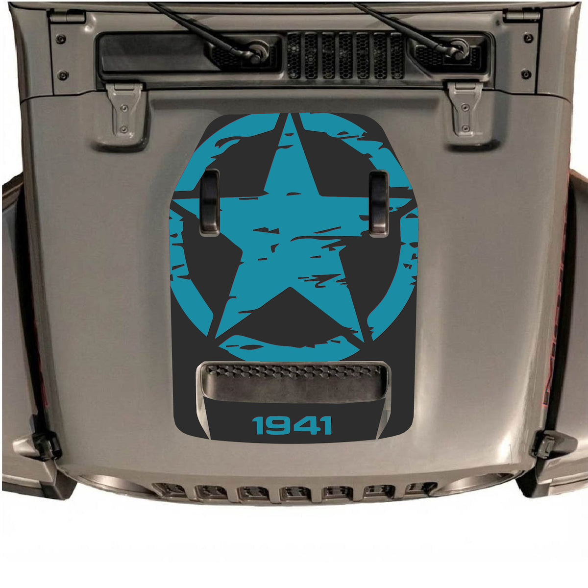 Autocollant de capot CarCode pour Jeep Wrangler JL/JLU Rubicon 392 et JT Gladiator Mojave 2020-2026, accessoire élégant pour véhicule.