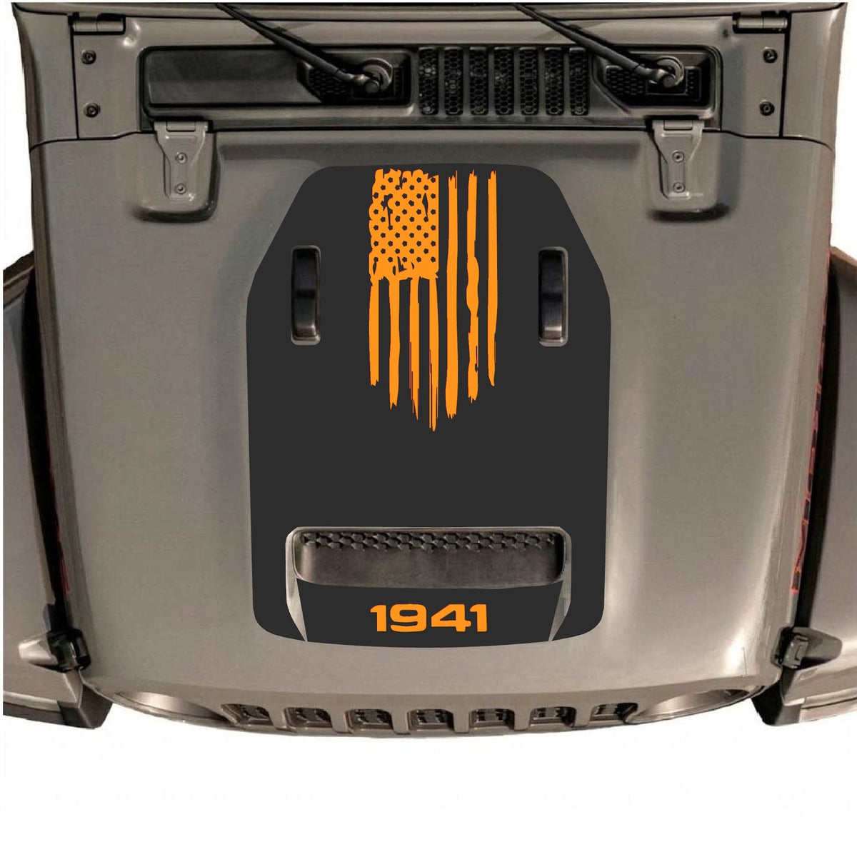 Autocollant de capot CarCode pour Jeep Wrangler JL/JLU Rubicon 392 et JT Gladiator Mojave 2020-2026, accessoire élégant pour véhicule.