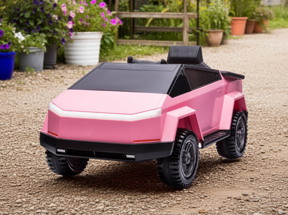 2026 Tesla Cybertruck Style 12V Kids Ride On Car with Remote Control