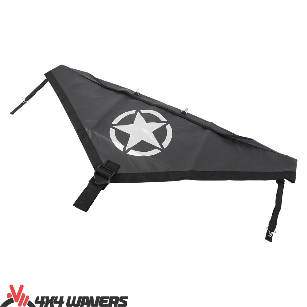 4x4wavers Hood Leather - Jeep Star Style - 4X4 WAVERS