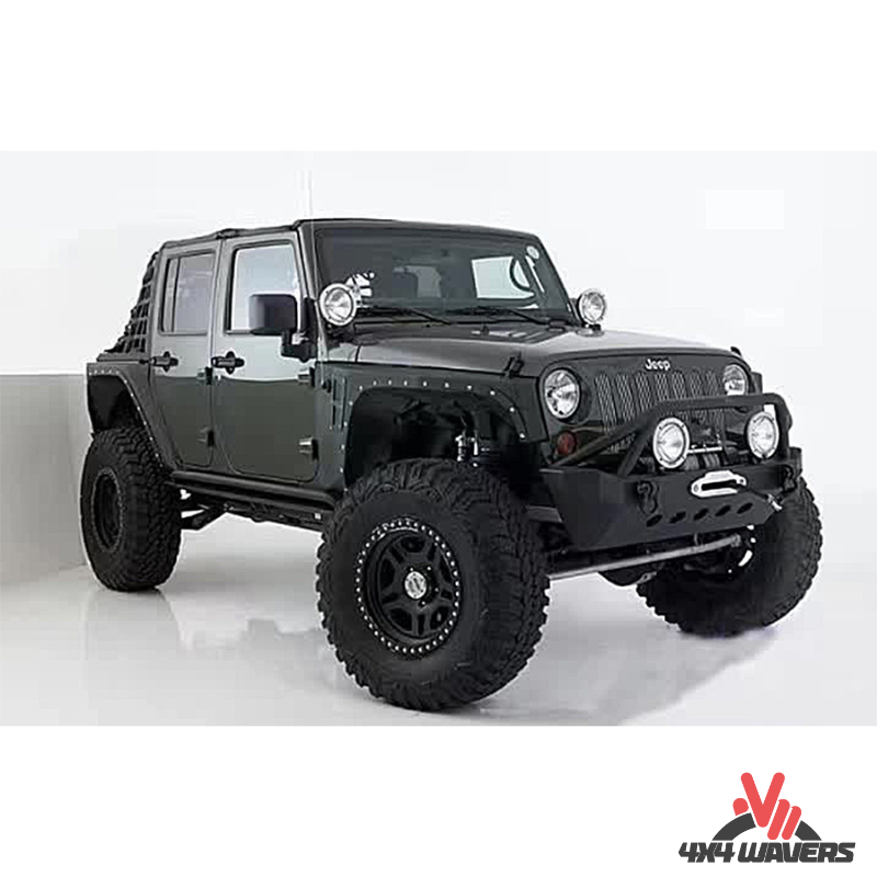 4x4wavers Armor Crusher Style Fender Flares Guards - 4X4 WAVERS