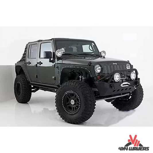 4x4wavers Armor Crusher Style Fender Flares Guards - 4X4 WAVERS